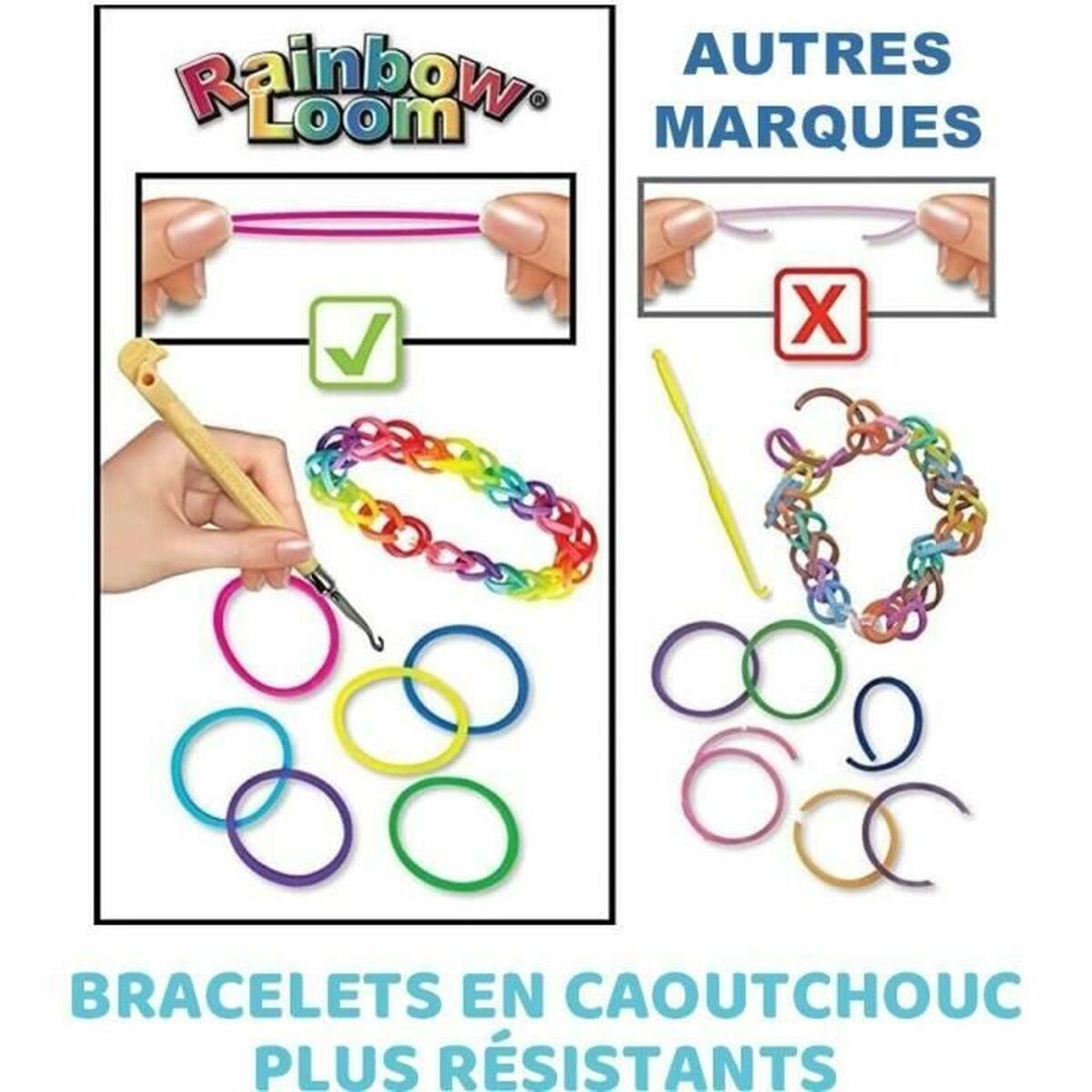 Armbandssats Bandai Rainbow Moon Plast - 3