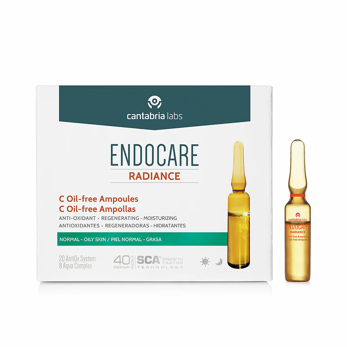 Ampuller Endocare X 2 ml 10 x 2 ml Utan olja