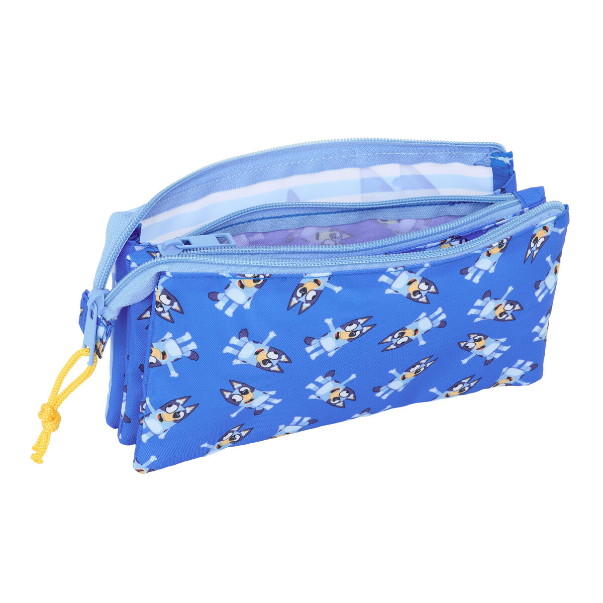 Tredubbel Carry-all Bluey Let's play Blå 22 x 12 x 3 cm - 3