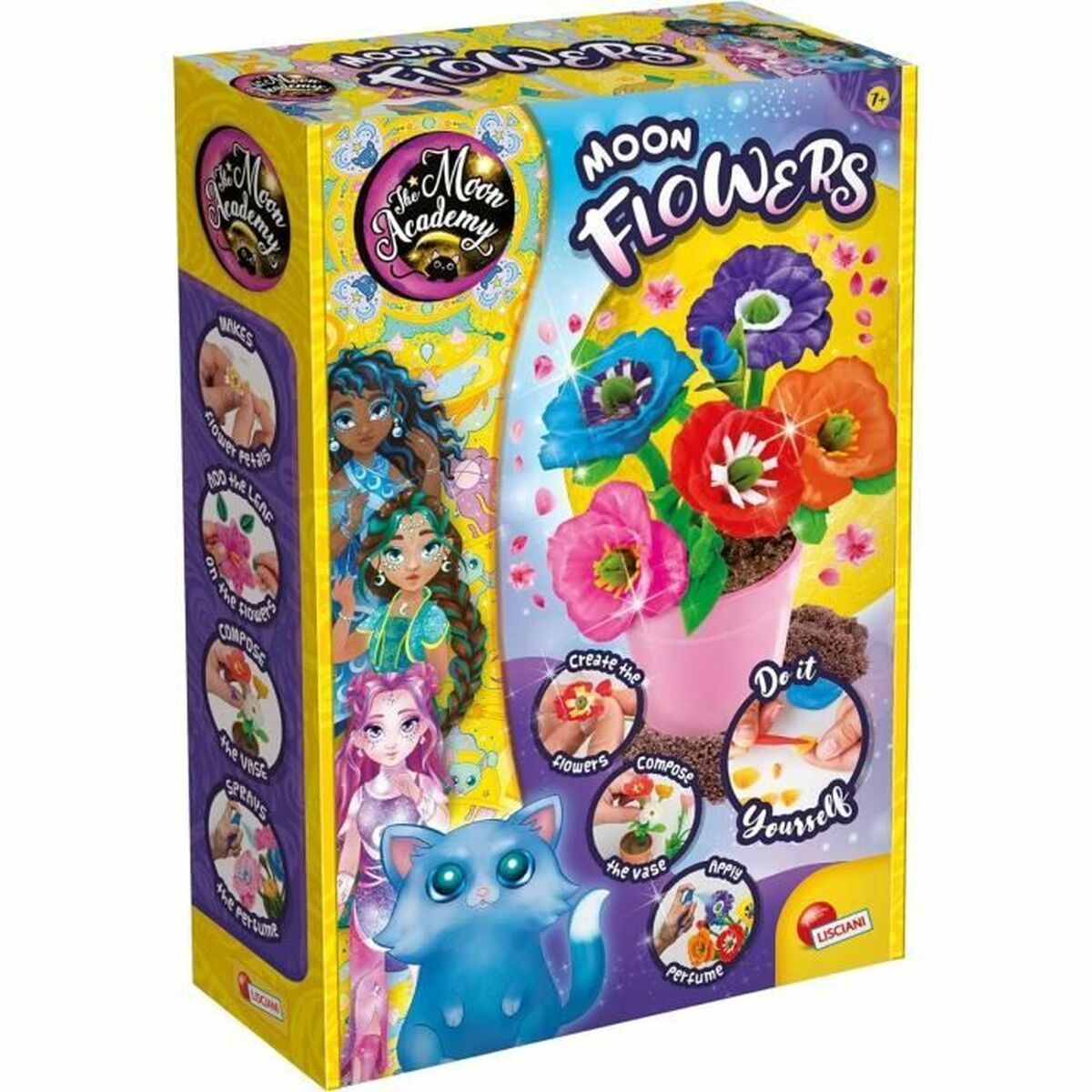 Craft Game Lisciani Giochi The Moon Academy Moon Flowers Multicolour