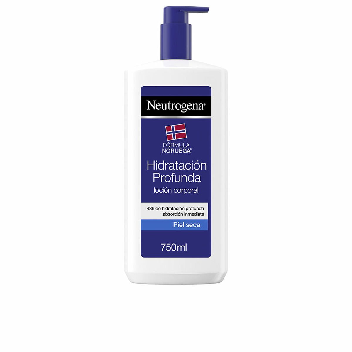 Fuktgivande kroppslotion Neutrogena Hidratacion Profunda 750 ml 48 timmar