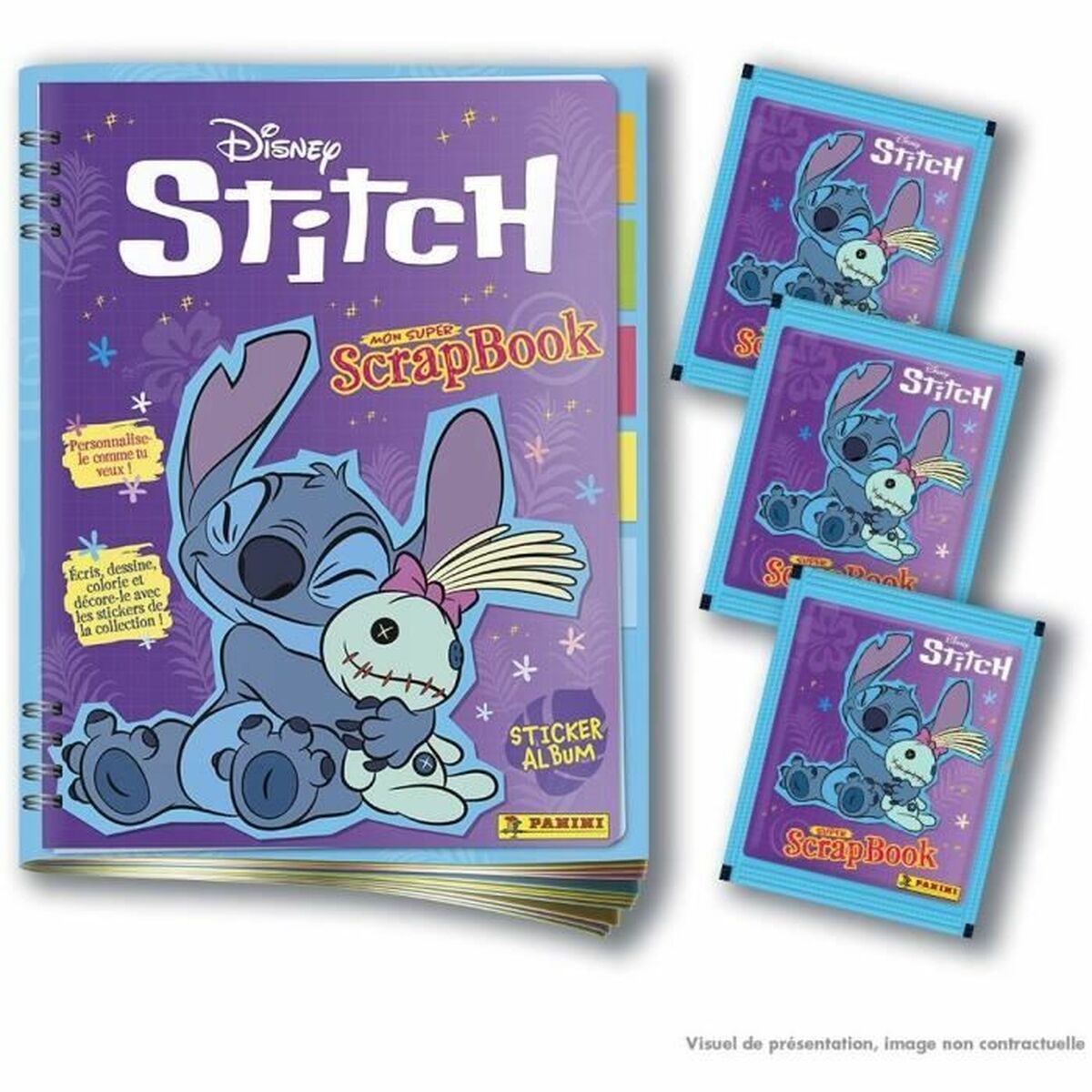 Klistermärkesalbum Panini stitch - 2