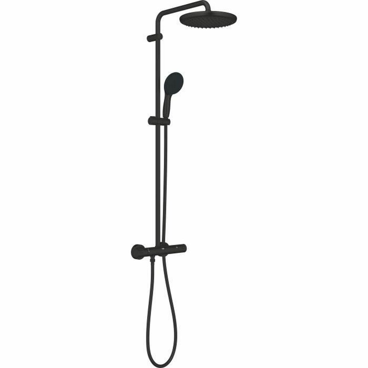 Duschpelare Grohe Vitalio Start System 250 Svart ABS 11 X 114 X 38 CM
