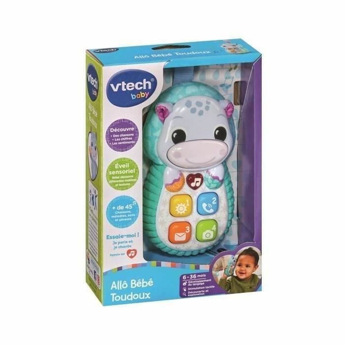 Utbildningsspel Vtech Baby Allô Bébé Todoux (FR) - 2