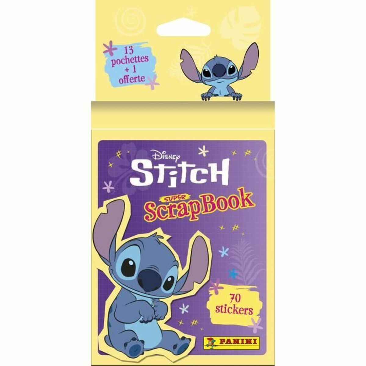 Klistermärkesalbum Panini stitch