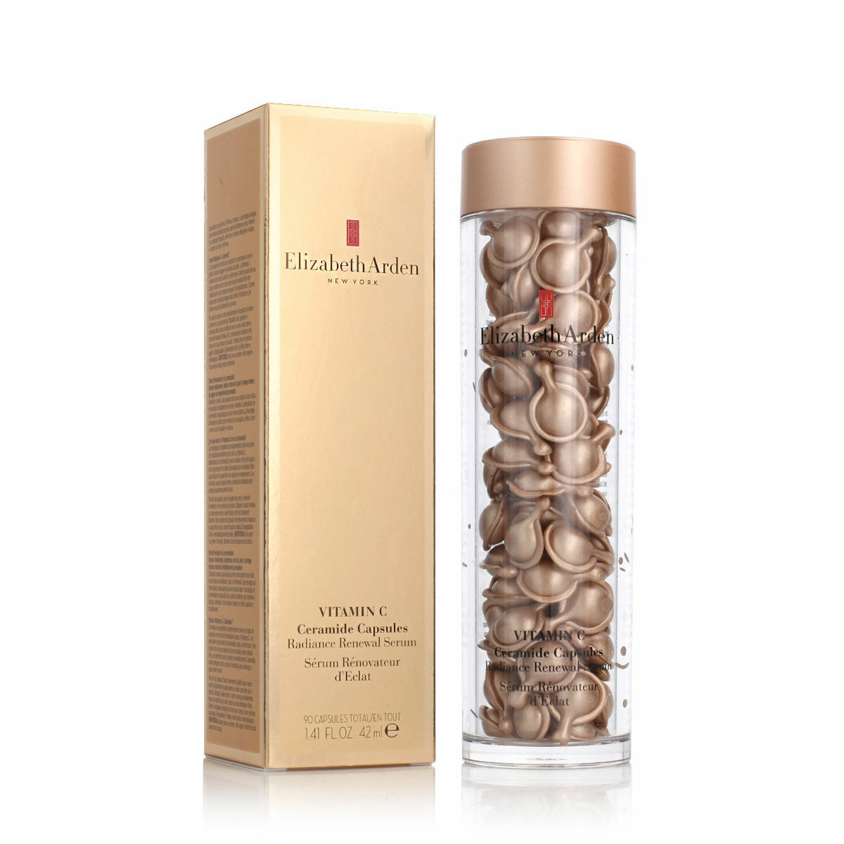Ljusnande serum Elizabeth Arden Ceramide Vitamine C Kapslar (90 antal)