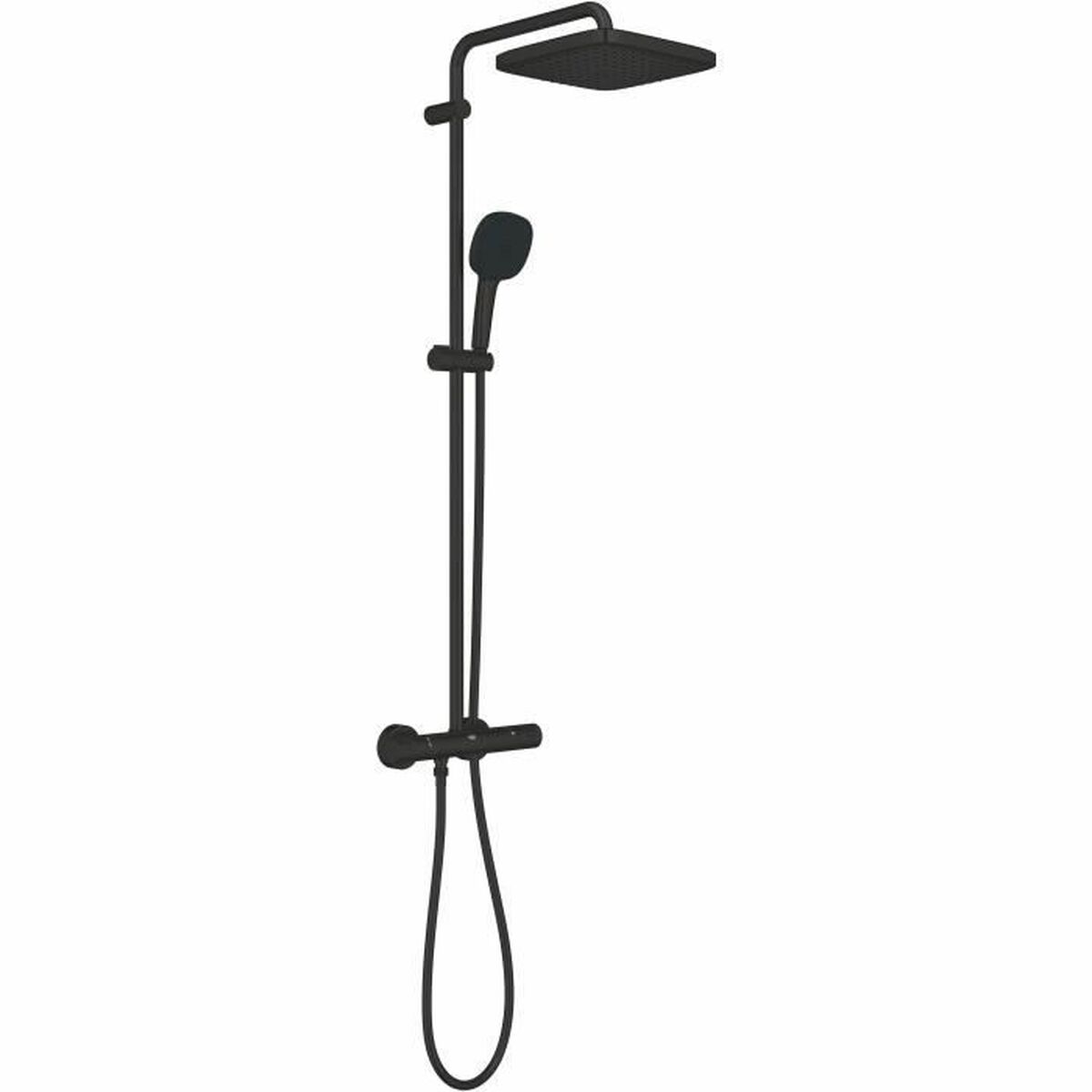 Duschpelare Grohe Vitalio Comfort Svart ABS 11 X 114 X 37 CM