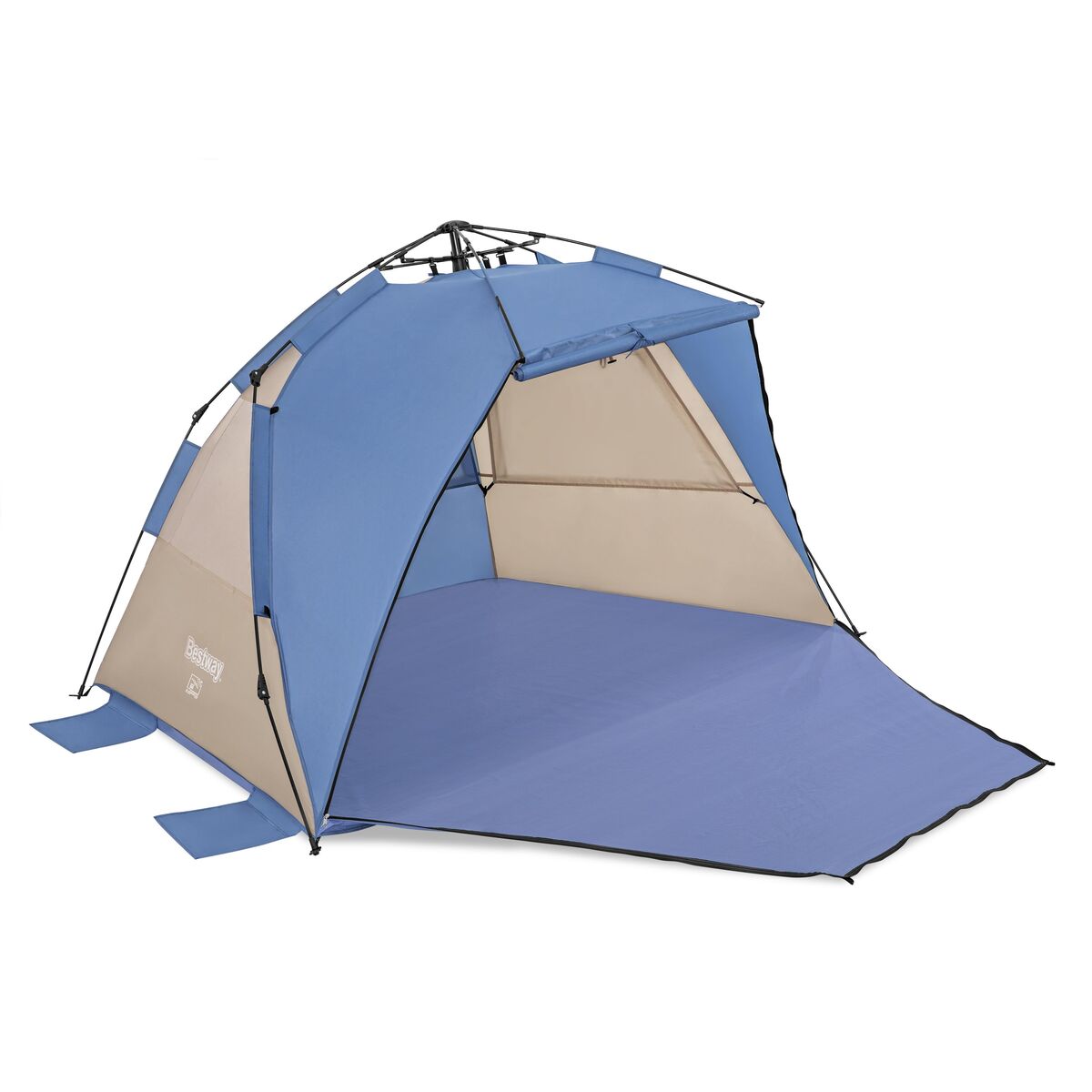 Bestway Butik Polyester med Ventilation och Framdrift 107/127x240x125 cm Camping och Strand 68144