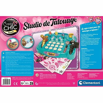 Craft Game Clementoni Studio Temporära Tatueringar