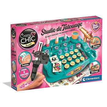 Craft Game Clementoni Studio Temporära Tatueringar