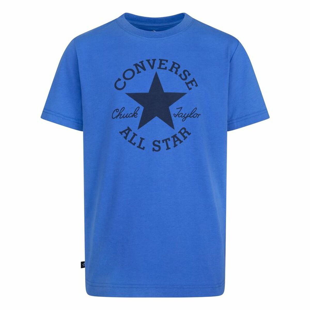 Barn T-shirt med kortärm Converse Sustainable Core Sse Blå - 2