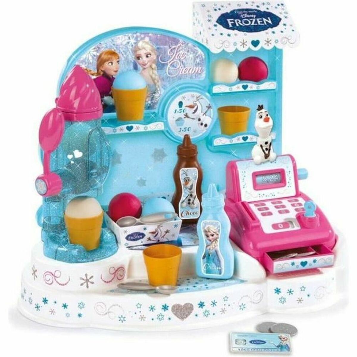 Leksakspaket Smoby  Frozen Ice Cream Shop