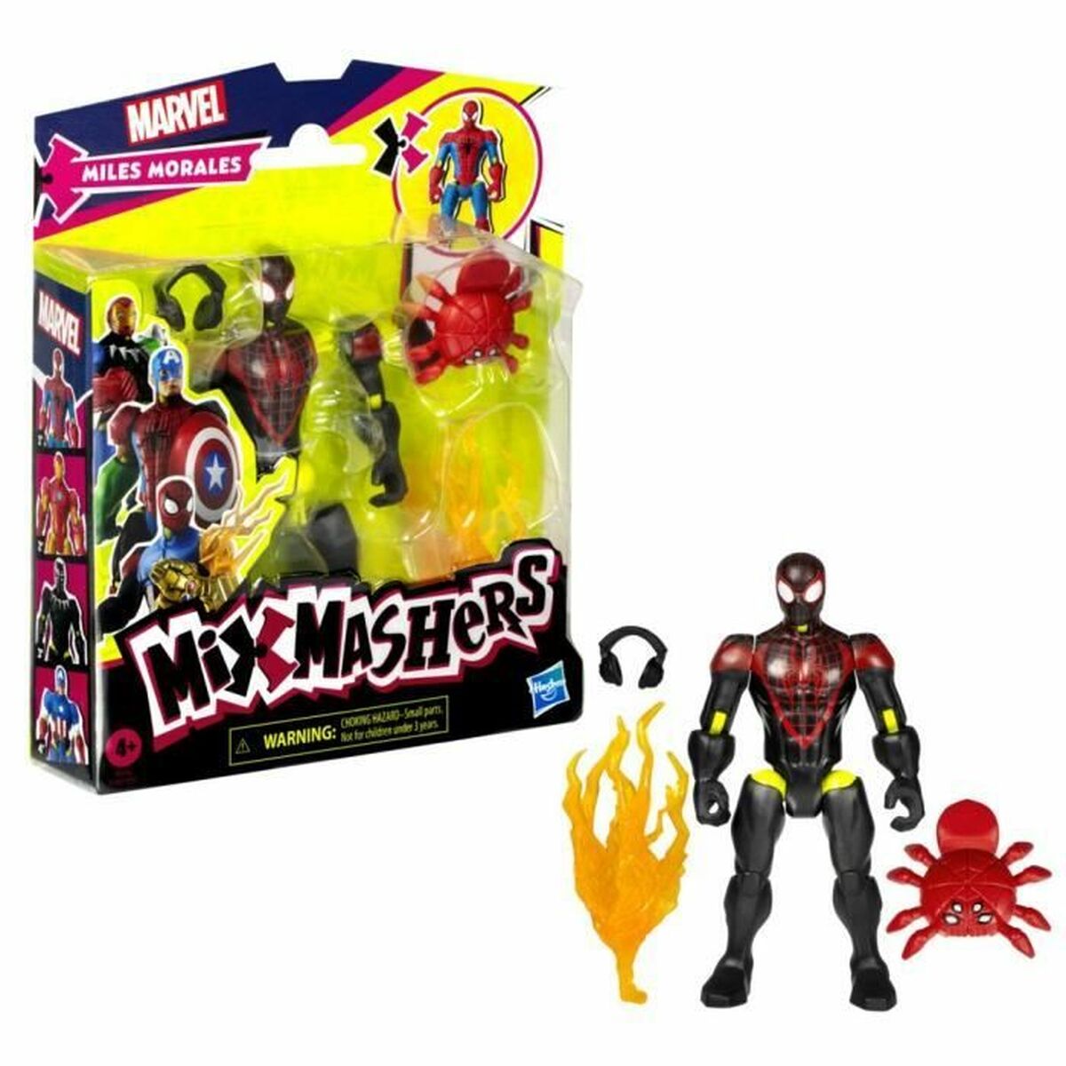 Ledad figur Hasbro MixMashers Miles Morales