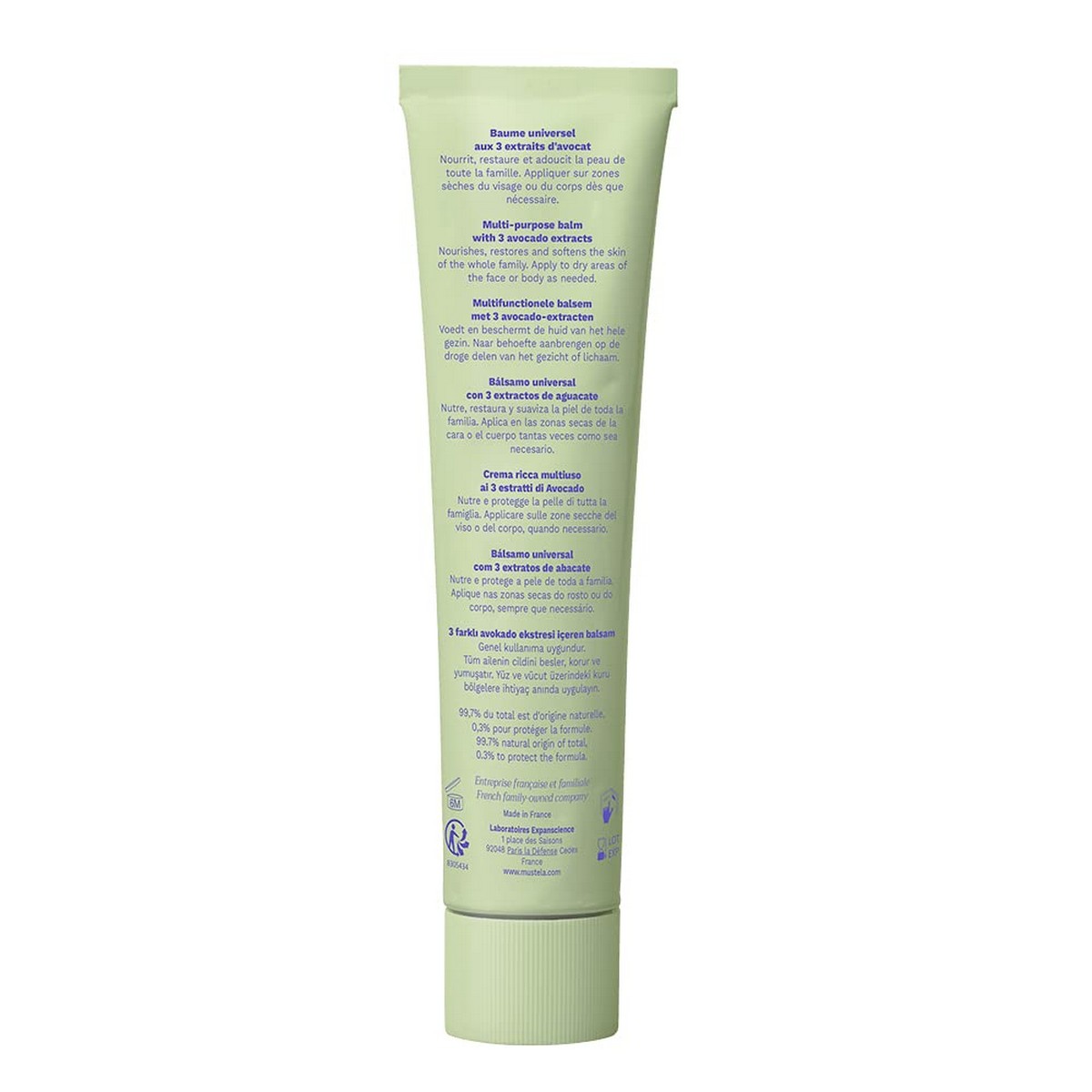 Reparerande kräm Baby Mustela Bio 75 ml - 3