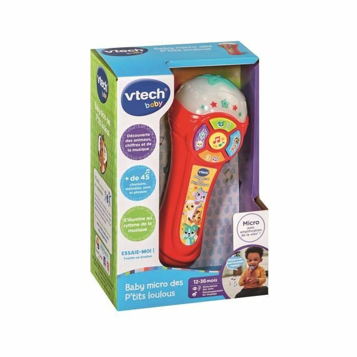 Utbildningsspel Vtech Baby Baby micro des P´tits lolous (FR) - 2