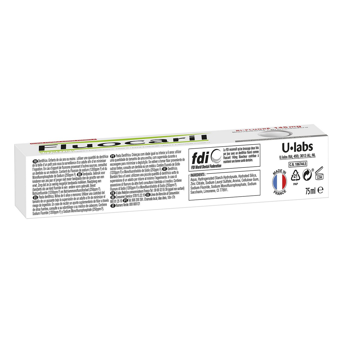 Reparerande kroppskräm Parogencyl Fluoré 75 ml - 3