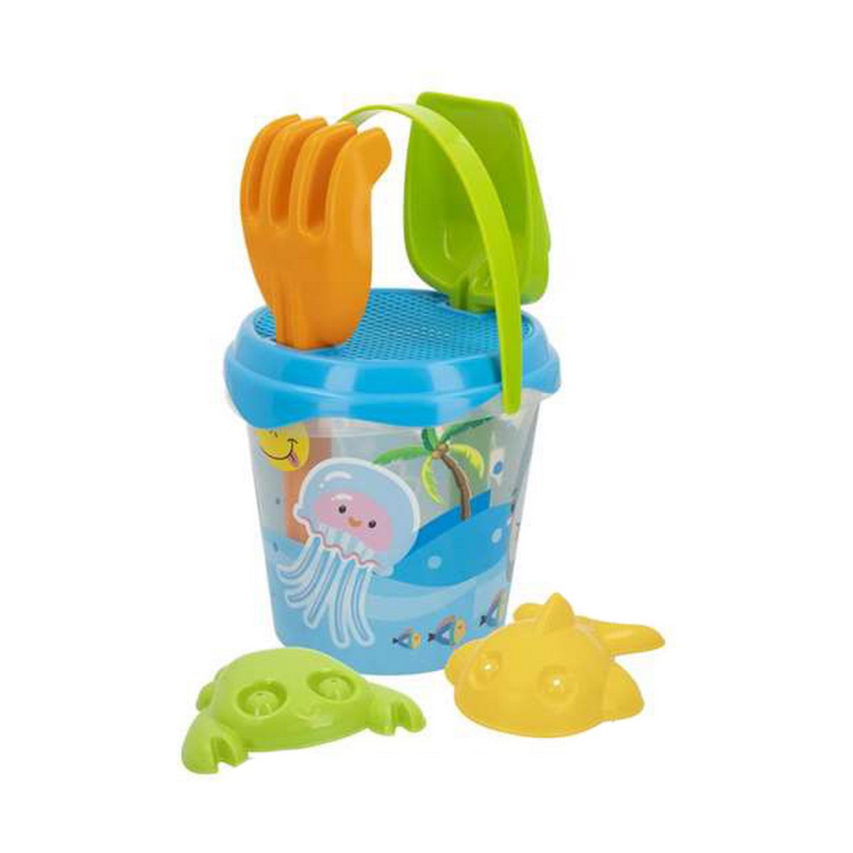 Strandleksaker set Colorbaby Color Beach 27 cm Ø 18 cm