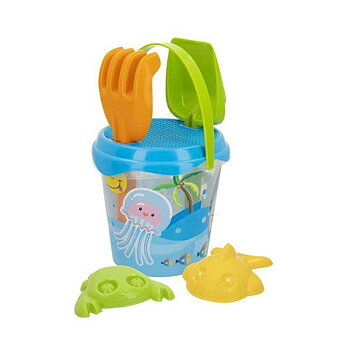 Strandleksaker set Colorbaby Color Beach 27 cm Ø 18 cm