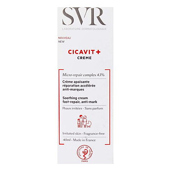 Reparerande kroppskräm SVR Cicavit+ 40 ml