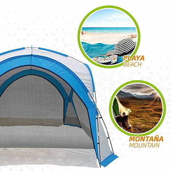 Strandtält Hot Wheels Camping Myggnät 350 x 350 x 260 cm