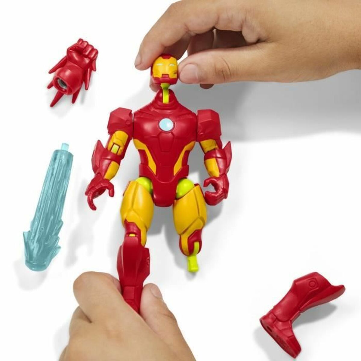 Ledad figur Hasbro MixMashers Iron Man - 3