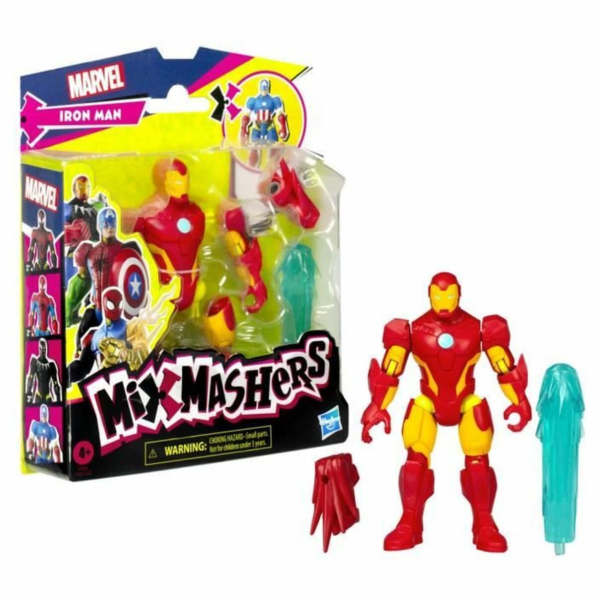 Ledad figur Hasbro MixMashers Iron Man