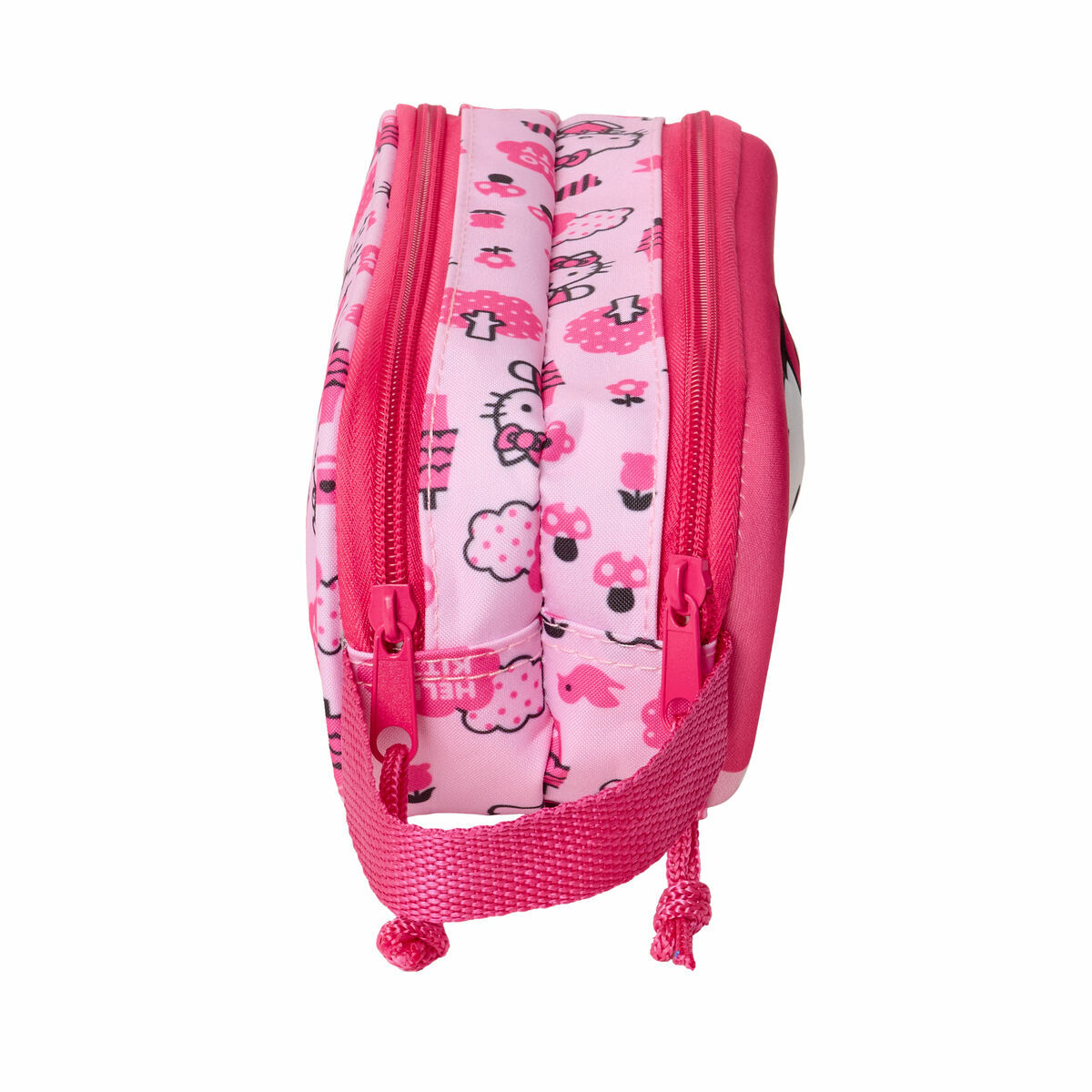 Dubbel bär-allt Hello Kitty Rosa 21 x 8 x 6 cm - 2