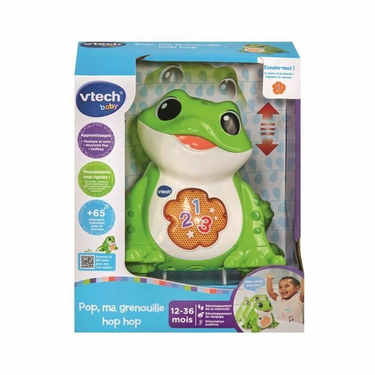 Utbildningsspel Vtech Baby Pop, ma grenouille hop hop (FR) - 4