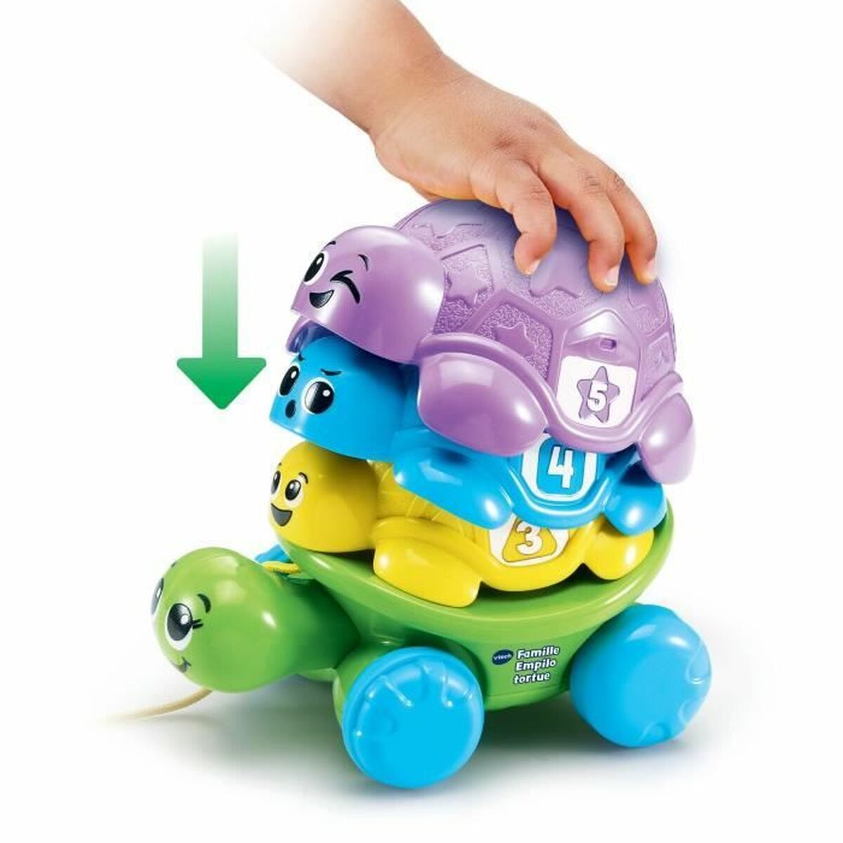 Utbildningsspel Vtech Baby Famille Empilo Tortue (FR) - 2