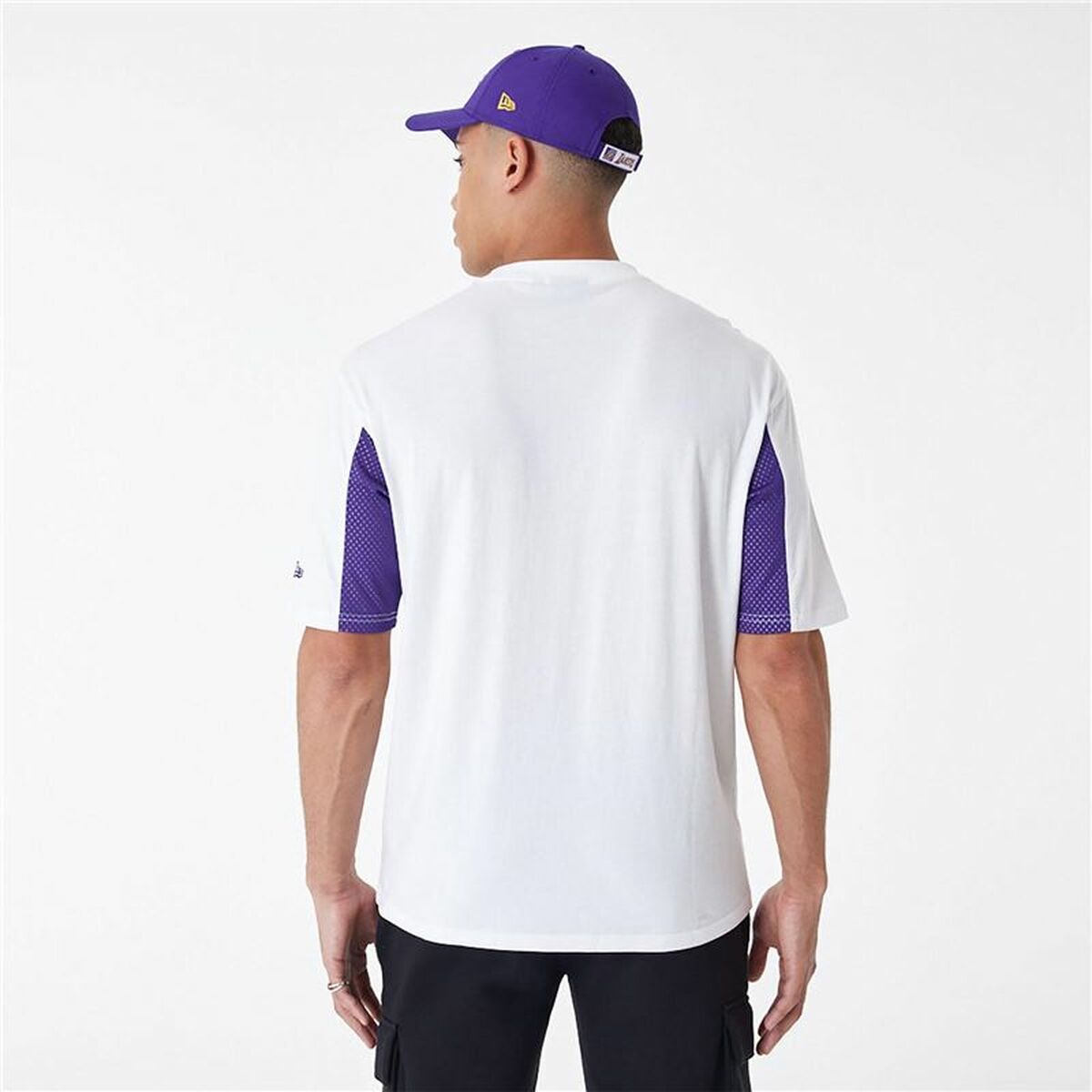 Sporttröja med ärmar New Era 60435482 Vit (S) - 2