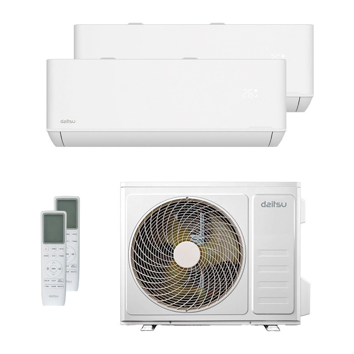 Luftkonditionering DAITSU ELECTRIC UE21 Vit A+/A+ 6200 W 5590 fg/h