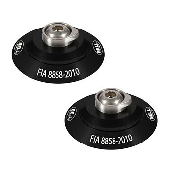 Helmet clip set Bell HANS Svart FIA 8858-2010