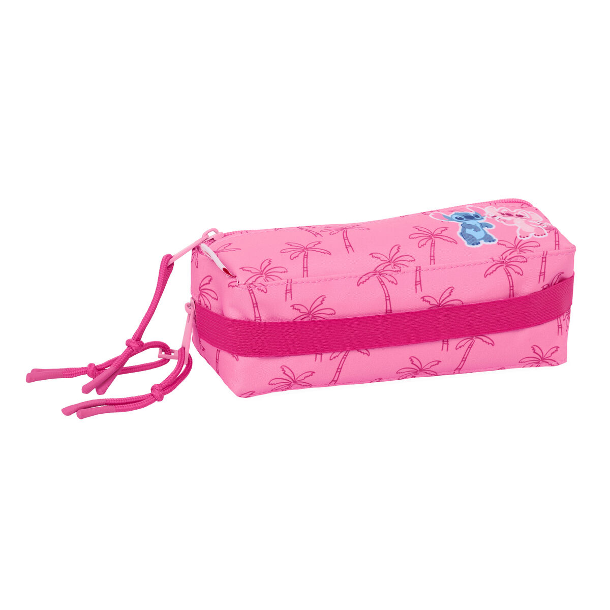 Tredubbel Carry-all Lilo & Stitch Chill Rosa Mint 22 x 8,5 x 6 cm - 3