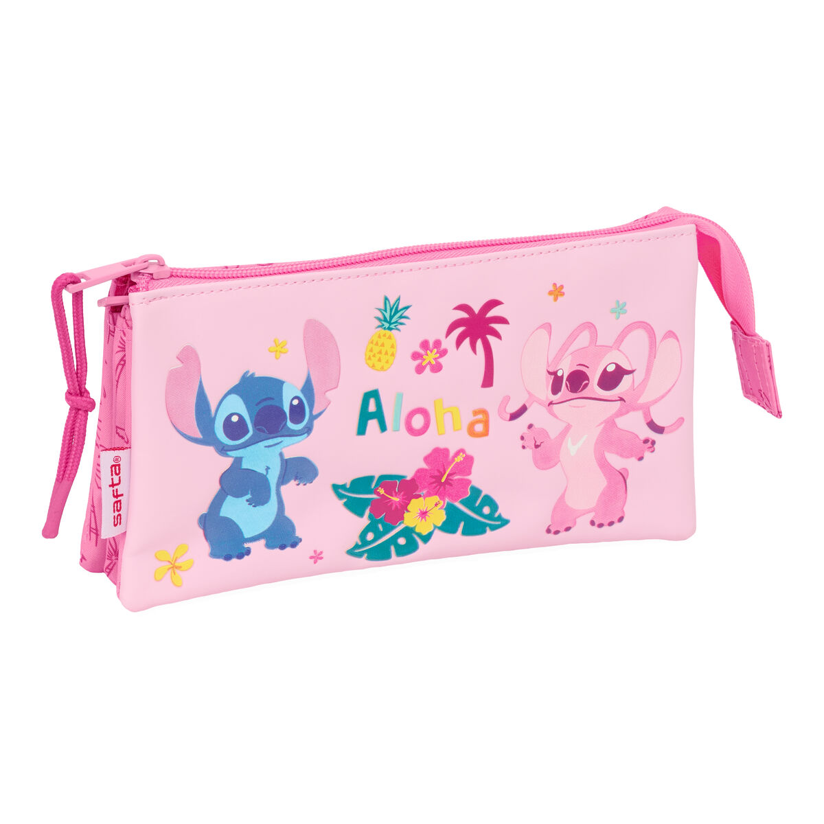 Bag Lilo & Stitch Chill Rosa Mint 22 x 12 x 3 cm - 3
