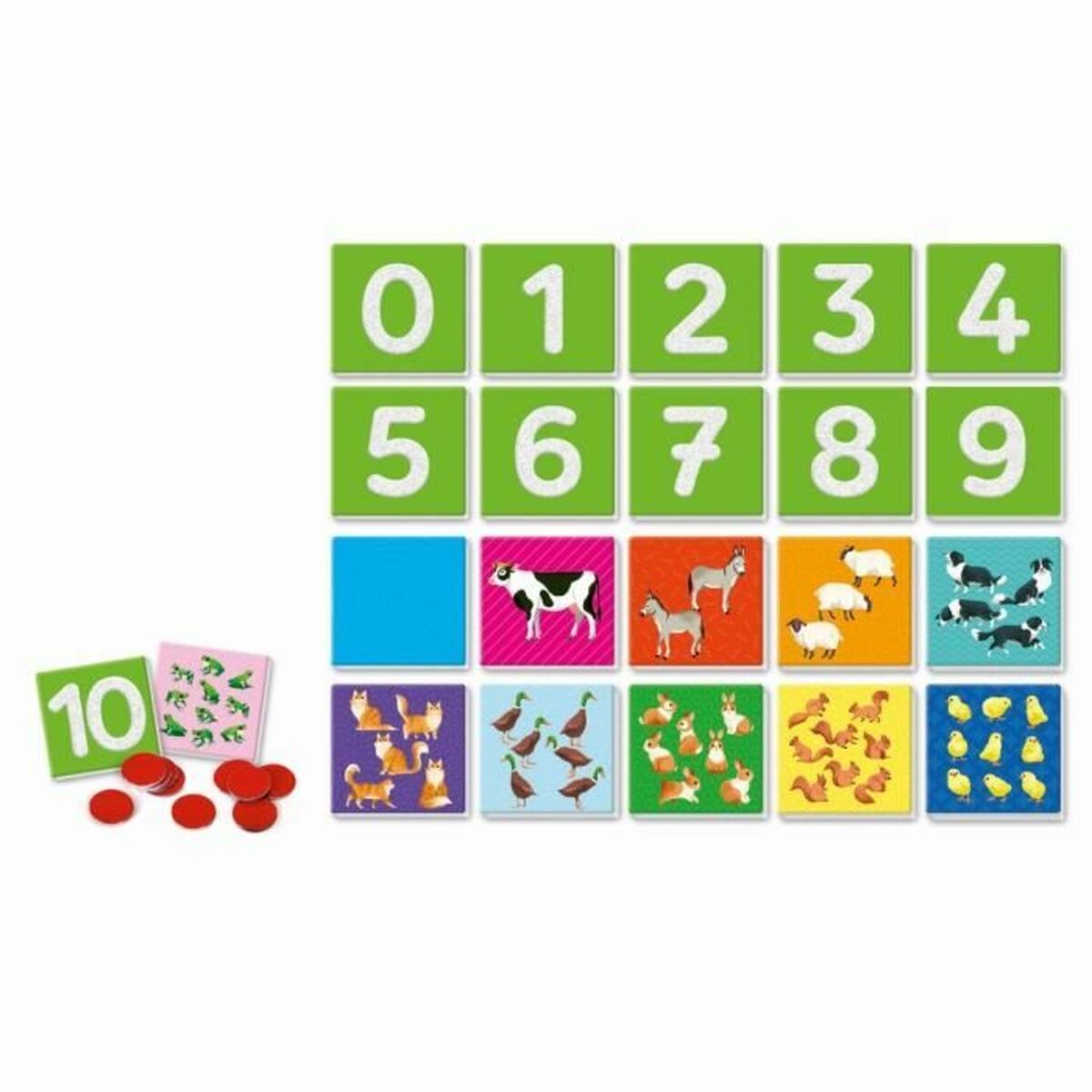 Utbildningsspel Clementoni Les chiffres tactiles (FR) - 5