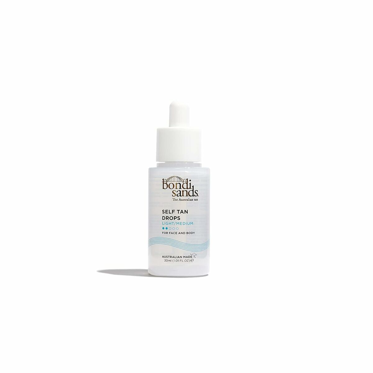 Kroppslotion som ger ett solbränt utseende Bondi Sands Self Tan Drops Light Medium 30 ml