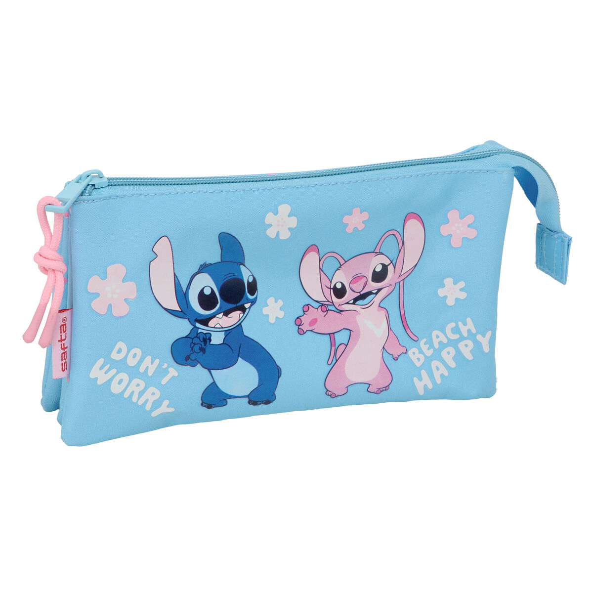 Bag Lilo & Stitch Happy Himmelsblå 22 x 12 x 3 cm - 2