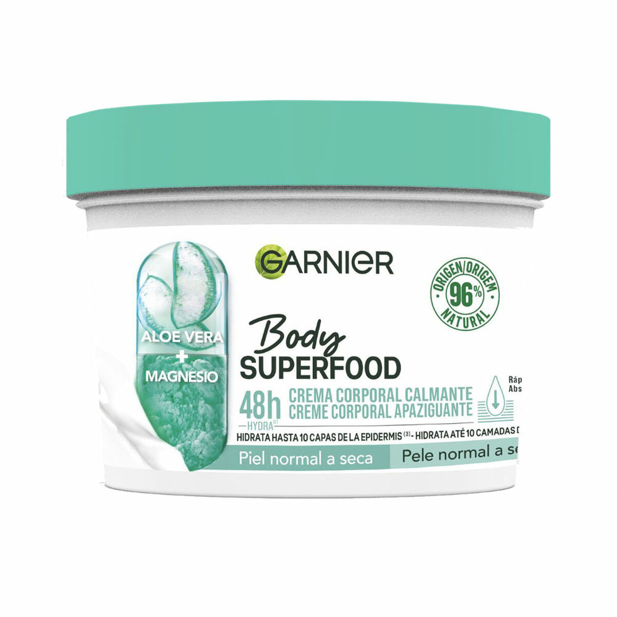 Lindrande kräm Garnier Body Superfood 380 ml