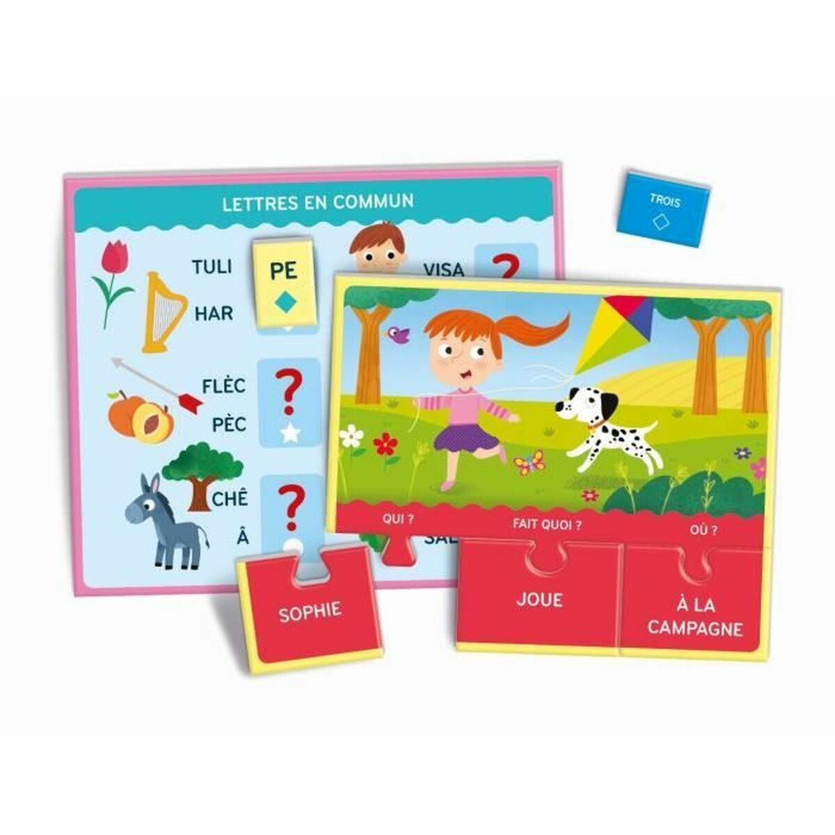 Utbildningsspel Clementoni Jeux de lecture (FR) - 2