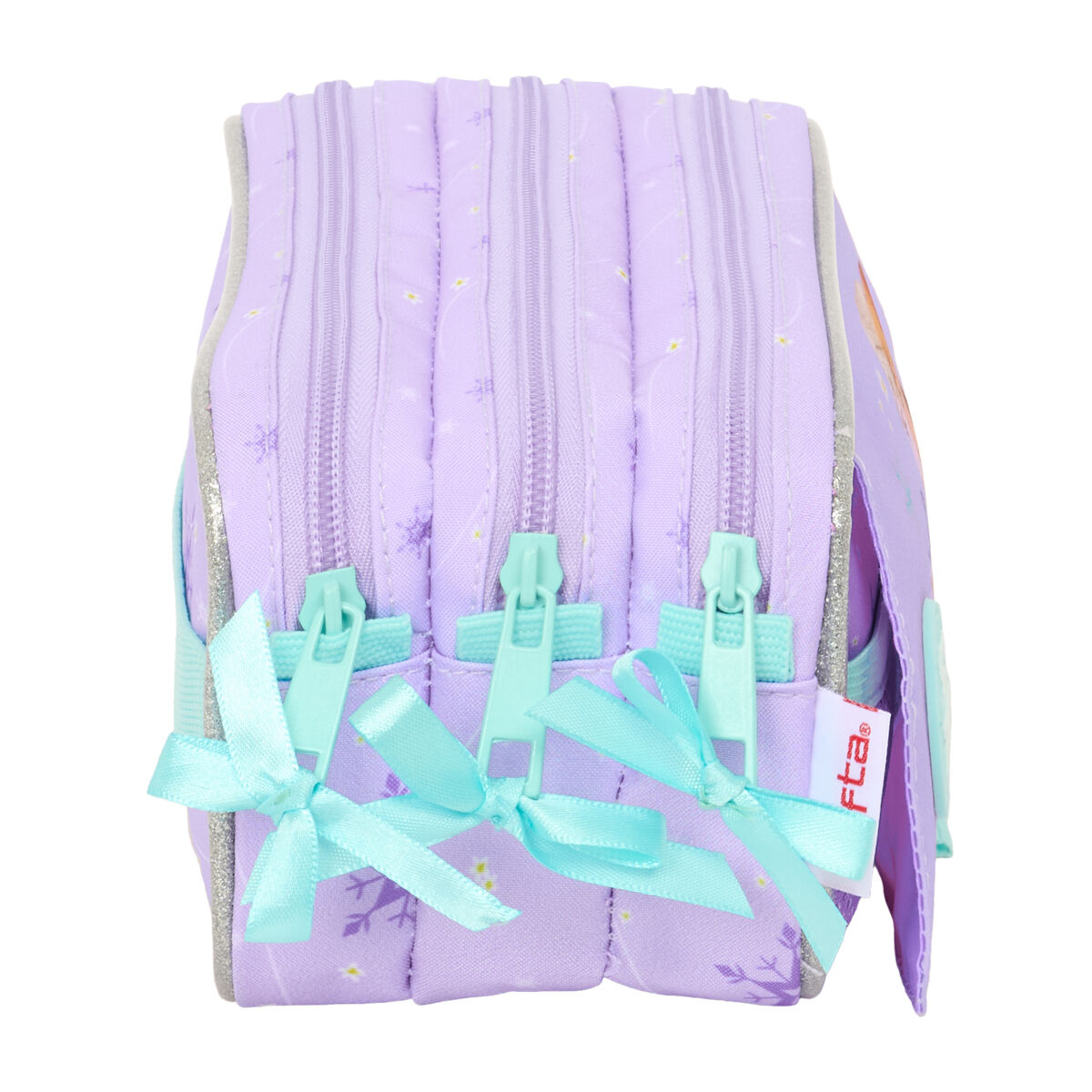 Tredubbel Carry-all Frozen Spirit Lila 21,5 x 10 x 8 cm - 2