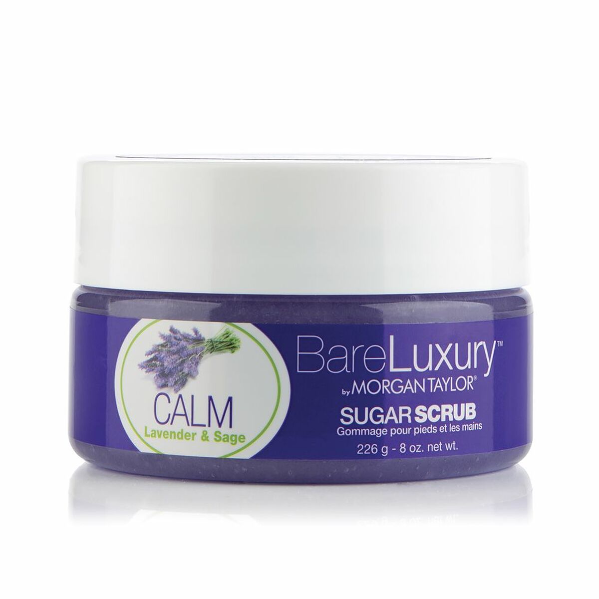 Fotpeeling Morgan Taylor Calm 226 g Salvia Lavendel