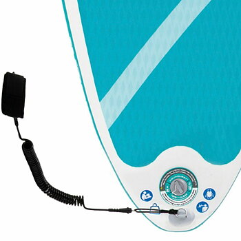 Uppblåsbara Paddle Surfbräda med tillbehör Intex Aqua Quest Blå Vit