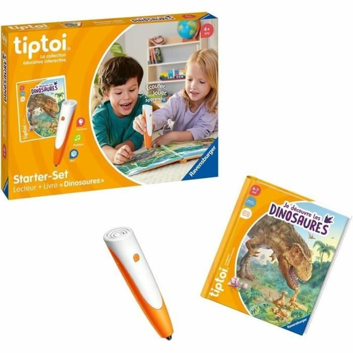 Utbildningsspel Ravensburger tiptoi® Starter Dino-4005556001750 (FR) - 2