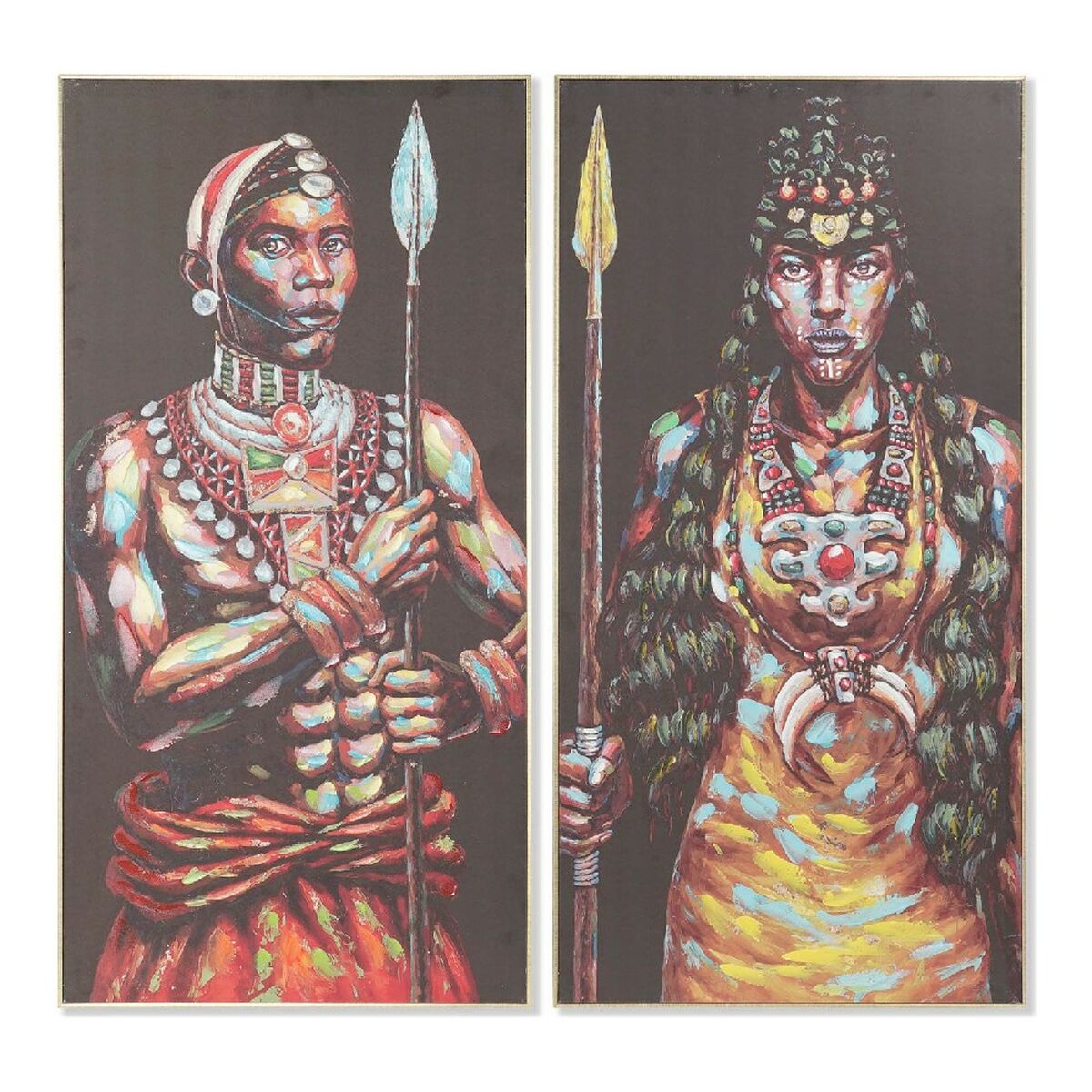 Kanvas DKD Home Decor polystyren Kanvas 60 x 5 x 120 cm