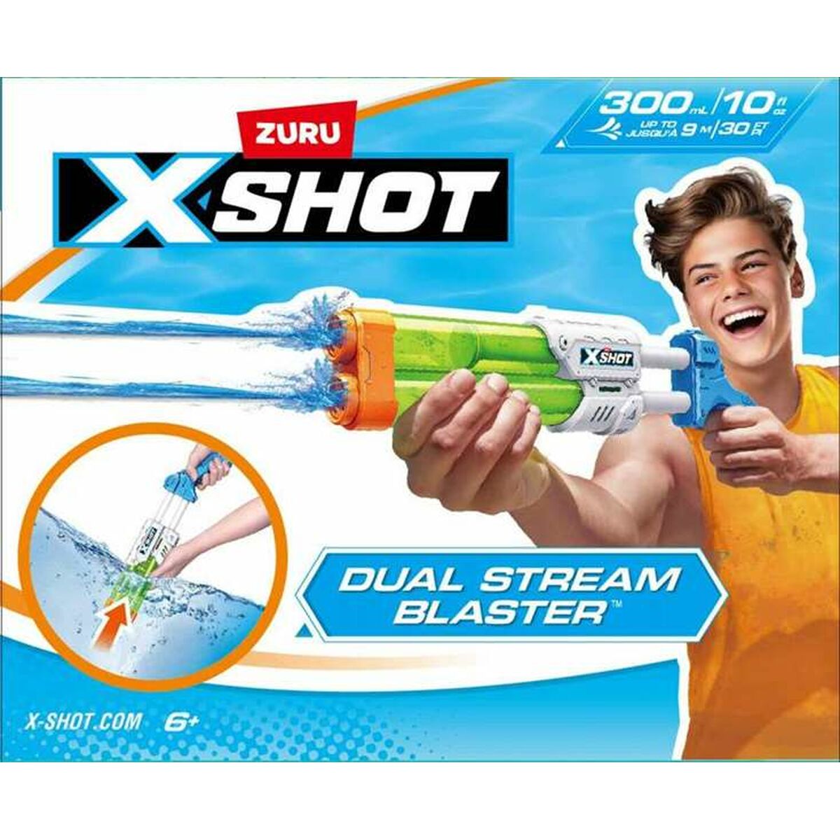 Vattenpistol Zuru X-Shot Small Quad Stream Blaster 13 x 40 x 5 cm - 2