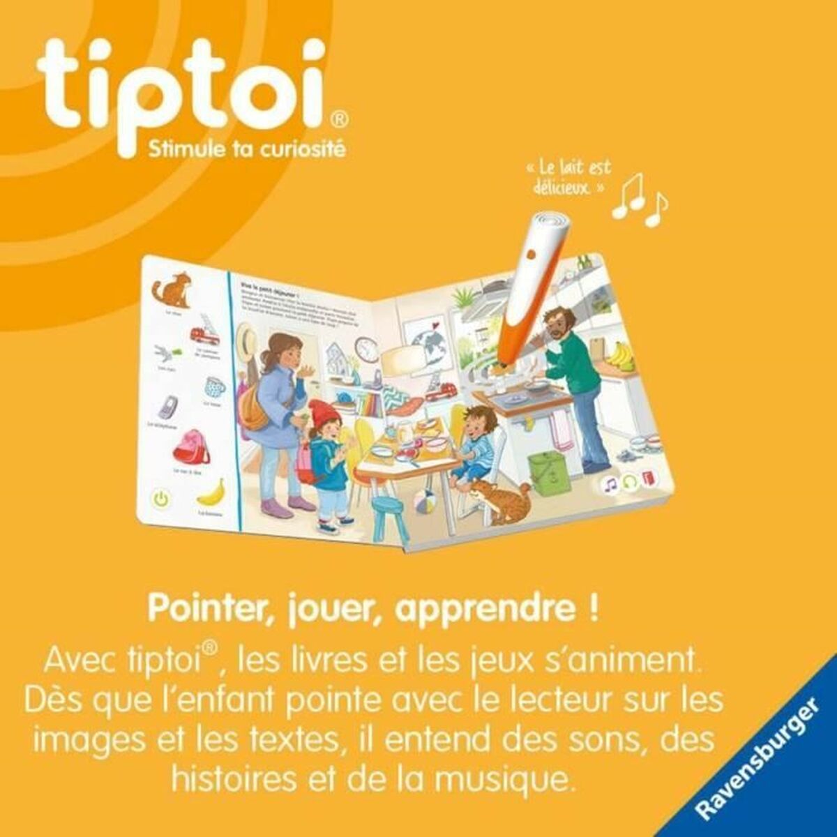 Utbildningsspel Ravensburger tiptoi® Lecteur 4005556001781 (FR) - 3