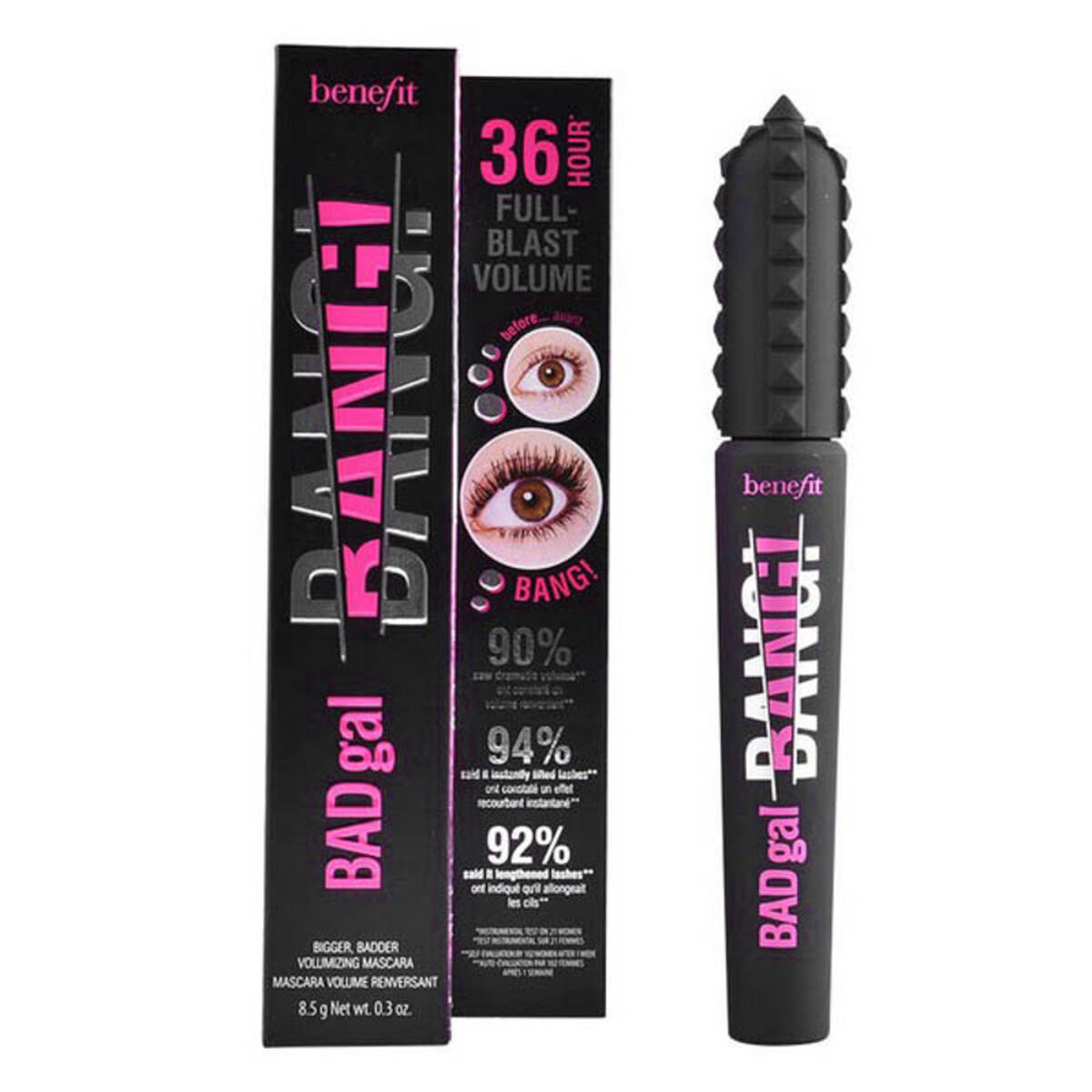 Volymgivande maskara Benefit Bad Gal Svart 8,5 g