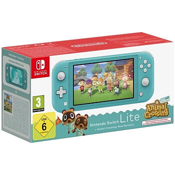 Nintendo Switch Lite + Animal Crossing Nintendo 45496546083 Turkos