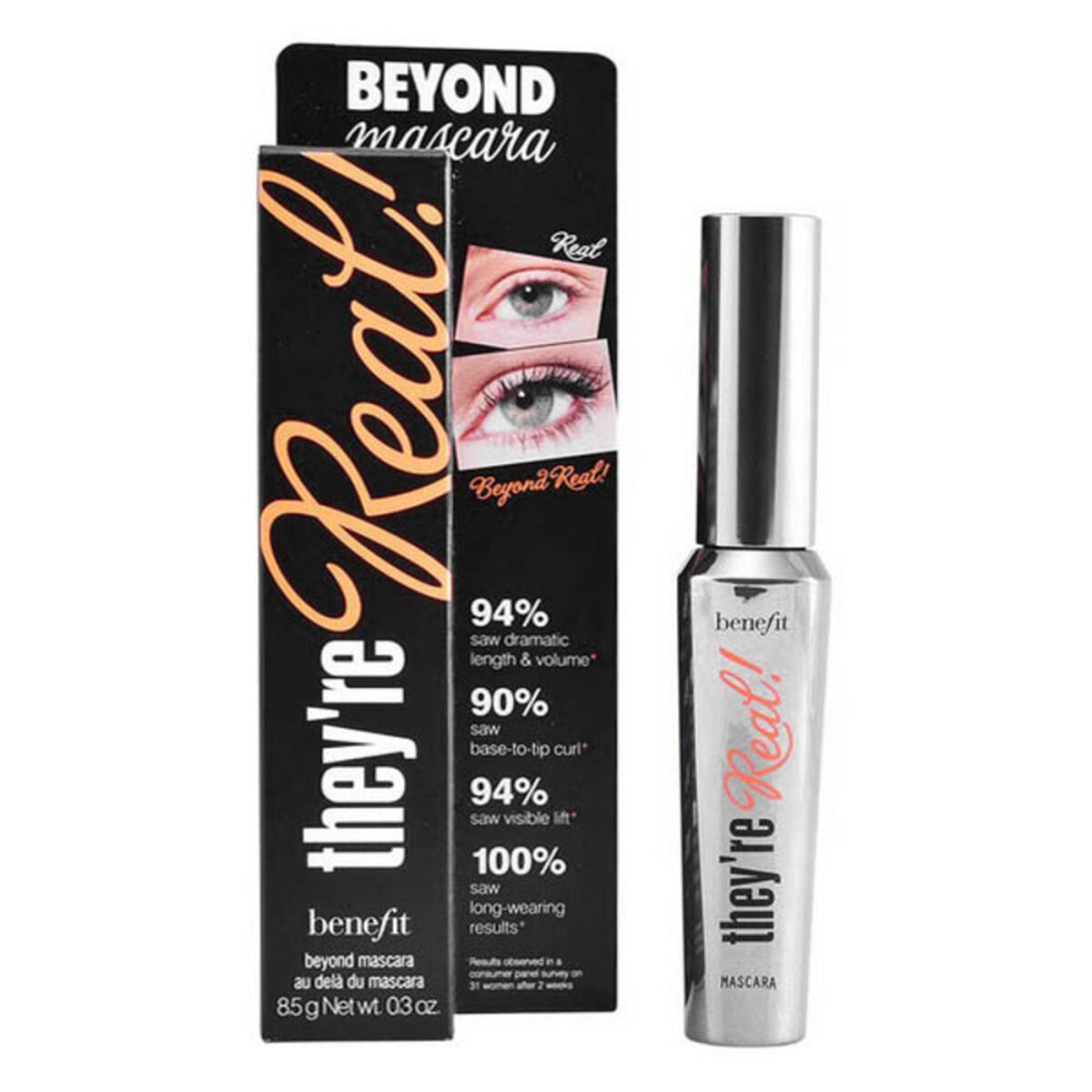 Volymgivande maskara Benefit Re 8,5 g