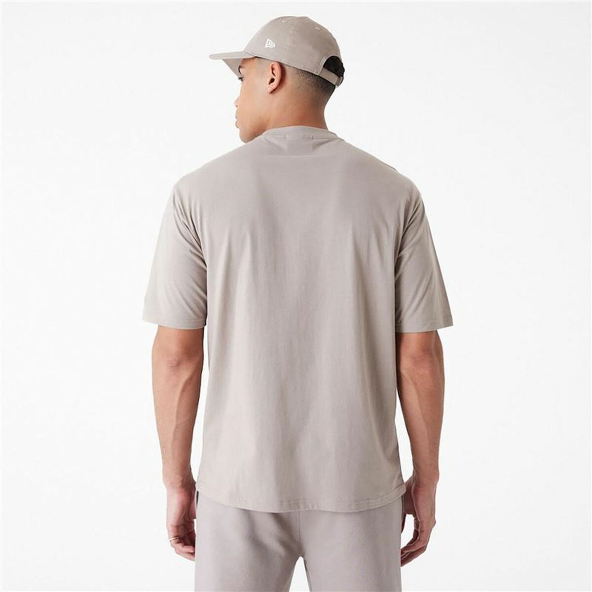 T-shirt med kortärm Herr New Era ESSNTLS LC OS TEE NEYYAN 60435555 Ljusbrun (XL) - 2